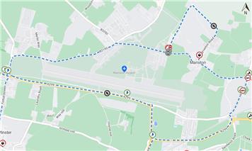 Temporary Road Closure - B2050 Manston Road & Manston Court Road, Manston - 13th August 2025